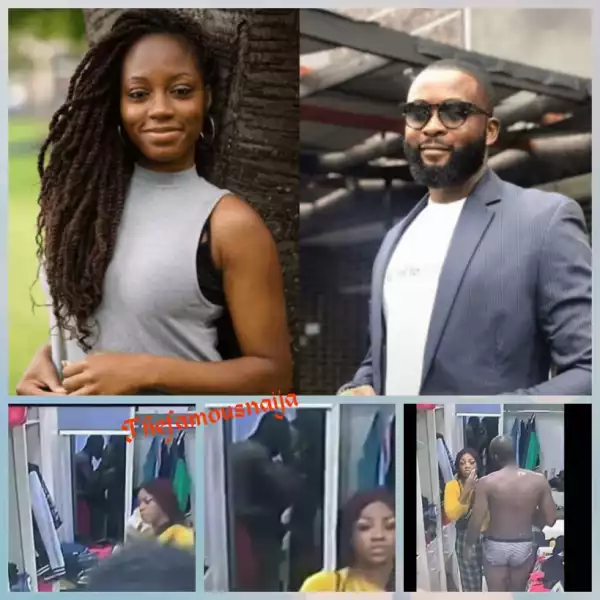 BBNaija: Twitter VAR Caught Gedoni & Khafi Kissing While Tacha Insulted Mike (Pics)